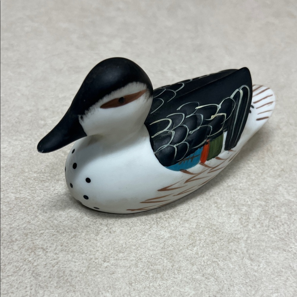 Ceramic Duck Figurine